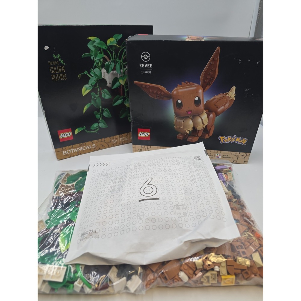 LEGO Pokemon Eevee Collectible Building Set 72151 Hanging Botanicals 11512